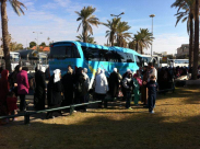 يافا: مؤسسة البيارق تسيّر ثلاث حافلات من المدينة للمسجد الأقصى المبارك